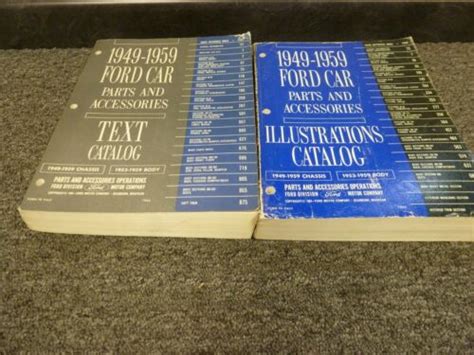 1956 ford fairlane parts catalog